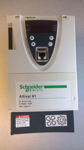 Schneider Electric Altivar 61 ATV61H075M3 1HP 3phase motor drive