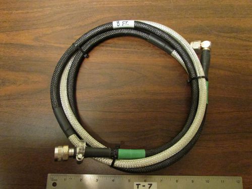 Shielded RF Cable N-N 8 Foot Color Coded Green
