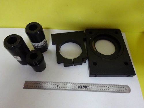 Optical lot fixtures mounts newport for lenses laser optics as is bin#p8-07 for sale