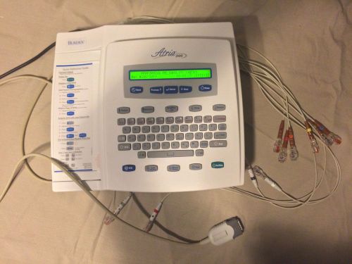 Burdick Atria 3100 Electrocardiogram Ekg/ Ecg Machine With Leads