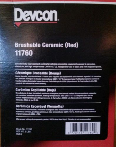 Devcon 2lb Brushable Ceramic (Red) 11760