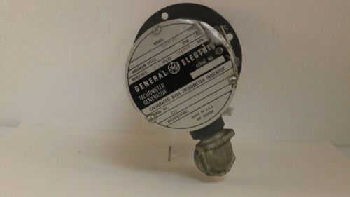 GE ELECTRIC TACHOMETER GENERATOR 47.6V/1000RPM 5PY59JY2