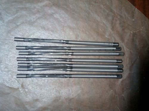 Valve Guide Reamer set  7 pc - 7,45 7,47 from 7,49 to 7,53