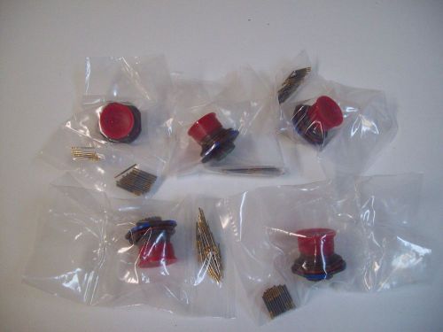 ICC D38999/24WD35SN JAM NUT RECEPTACLE CONNECTOR - LOT OF 5 - FREE SHIPPING!!!