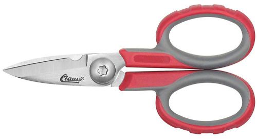 Clauss 18087 5.5&#034; stainless steel electrical shears with wire cutting notch for sale
