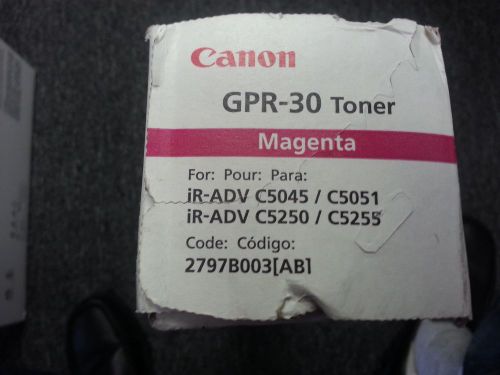 Genuine Canon GPR-30 Toner Magenta for iR Advance C5045/C5051/C5250/C5255