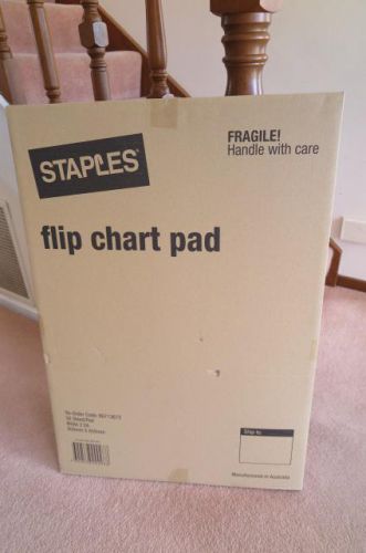 Staples Flip Chart Pad Pack 2 NEW Premium 600 x 850mm Code 86713672