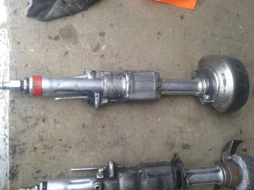 1 lot of 2 X ATSCO 536 pneumatic air grinder buffer foundry tool heavy duty