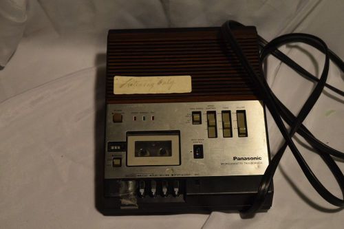 Vintage Panasonic Microcassette Transcriber RR-900D As Is