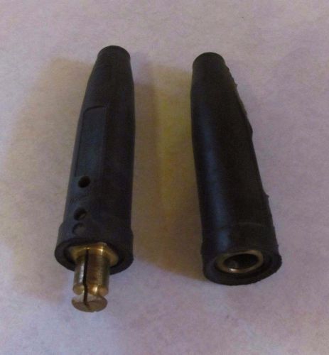 Tweco cable connectors 4/0 3/0 made usa welding wiring manufacturing for sale