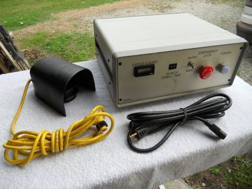 FCI PV-219 Cycle Counter/Dwell Time - Auto/Manual w/Foot Pedal 110v/Letterpress