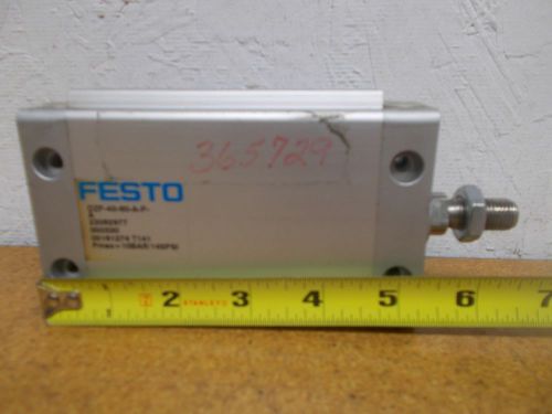 FESTO DZF-40-60-A-P-A Pneumatic Cylinder 60mm Stroke 10Bar 145PSI Gently Used