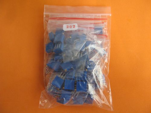 3296 potentiometer assorted kit 12value 60pcs variable resistor for sale