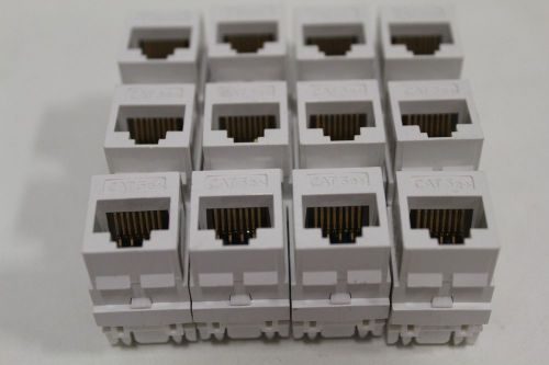 Set of (13) Leviton GigaMax CAT 5e+ Electrical Connector Jack N11173 220821520