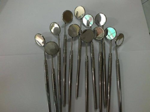 Dental mouth mirror jaw examination set of 12 premium addler german stainless ru for sale