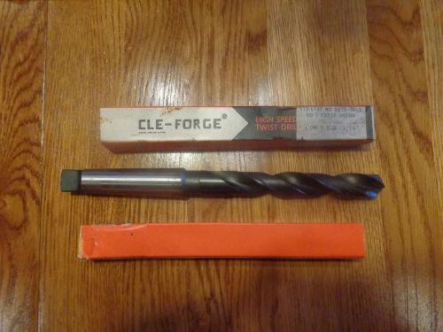 CLEVELAND CLE-FORGE 13/16&#034; No 3 TAPER SHANK OVERSIZE DRILL BIT