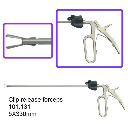 Brand new clip release forceps 5x330mm for hem-o-lok clip 101.131 for sale