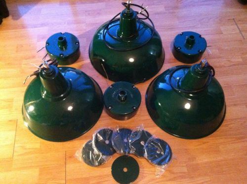 3 Green Spectrum Lighting Industrial Lights W/ Ballasts 1 Is 18.5&#034; 2 Are 16.5&#034;