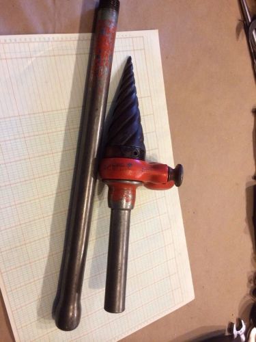 Ridgid no 2 hand ratchet pipe conduit reamer 1/2&#034;-2&#034; for sale