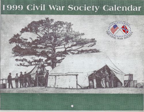 1997 &amp; 1998 Civil War Foundation Calendar from the Civil War Society in Color