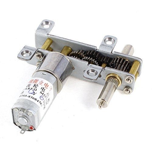 Dc 12v 6rpm cylinder shape electric 16mm geared box speed reduce motor for sale