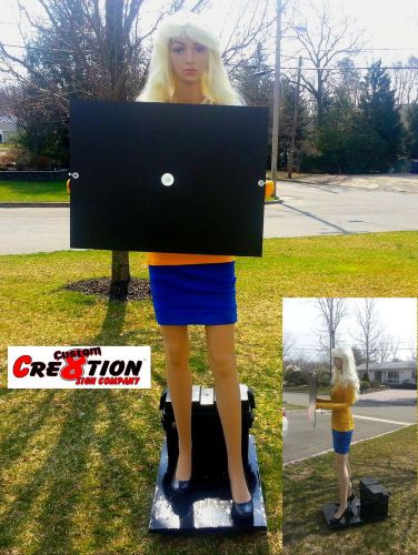 Motorized Sign Waving Mannequin - battery,charger &amp; Clothing Included