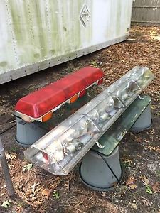 CODE 3 Firetruck Light Bar TOW PLOW LIGHTBAR AMBER 2 Lightbars 1 Auction .