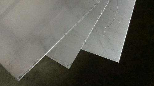 **lot of (10) pices**14ga 304 2b stainless steel sheet plate 12&#034; x 24&#034; for sale