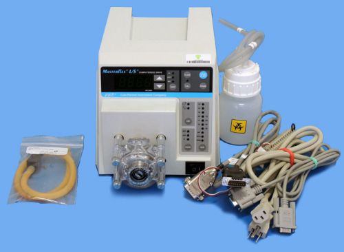 New cole-parmer 7550-50 masterflex l/s peristaltic pump drive with 7013-20 head for sale