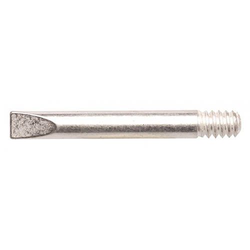 Weller PL333 .13 x .85&#034; Thread-in Plated Chisel Tip