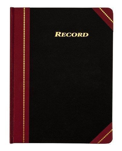 Adams Record Ledger 8.25 x 10.75 Inches 5 Squares per Inch 300 Tinted Pages B...