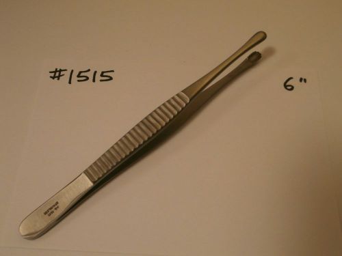 #1515 6&#034; Russian Tissue Forceps STAINLESS Medical Surgical Dental Veterinary