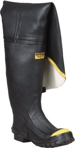 Honeywell Safety T112-13 Servus Safety Full Hip Boot for Men&#039;s, Size-13, Black
