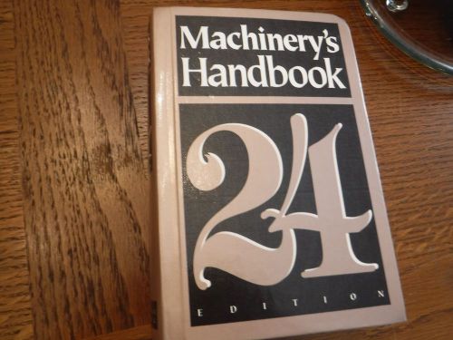 Machinery&#039;s handbook toolbox edition 24th edition for sale