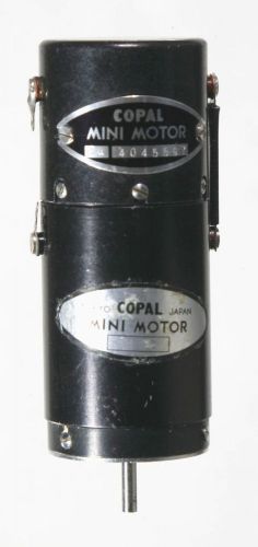 Copal Mini-Motor No. 24 for robotics, automation - PRECISION CONSTRUCTION
