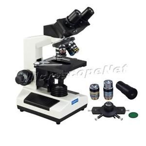40X-1600X Phase Contrast Biological Lab Research Microscope Live Blood Analysis