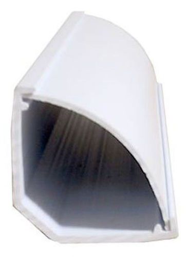 Medium corner duct cable raceway (1150 series) - 5 feet - white for sale