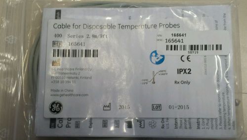 GE Cable for Disposable Temperature Probes 165641 400 series 9FT