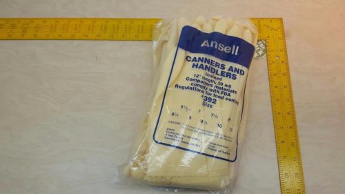 Ansell Canners and Handlers #392 gloves, size 6 1/2, Boeing Surplus