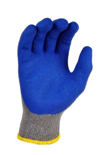 G &amp; F 3100 Knit Glove with Textured Latex Coating Gripping Gloves 12-Pairs La...