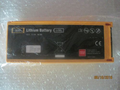 NEW  LIFEPAK 500 NON-RECHARGEABLE BATTERY NEW