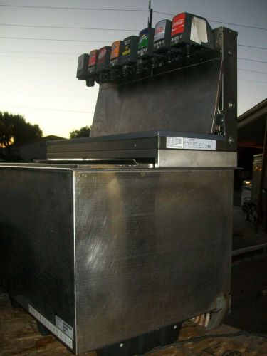 SODA DISPENSING MACH. 8 HEADS,DROP IN TYPE, COLD PLATE,COMPLETE. 900 ITEMS E BAY