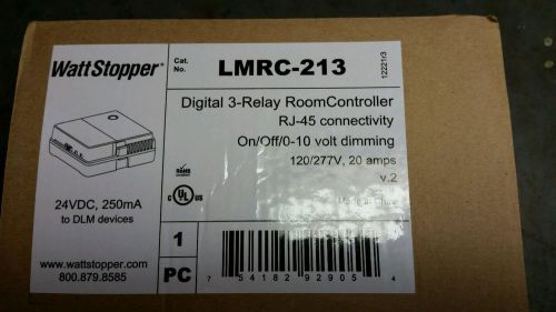 WATT STOPPER LMRC-213 DIGITAL 3-RELAY ROOM CONTROLLER