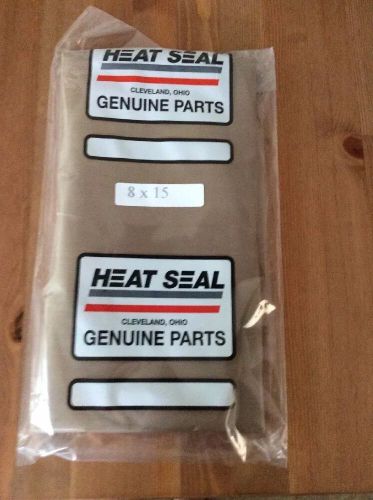 NEW 8 X 15 Heat Seal Teflon Cover For Shrink Wrapper. Genuine parts Cleveland,OH