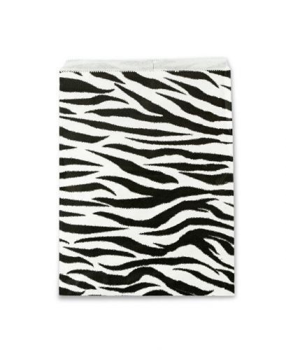 1000 Zebra Print Gift Bags Merchandise Bags Paper Bags 4&#034;x 6&#034;