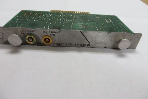 Hp 08672-60143  a2a3  160-240 mhz vco   8672a  8673c 8673d  signal generator for sale