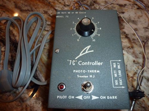 PHOTO-THERM CONTROLLER 120V MODEL 7C
