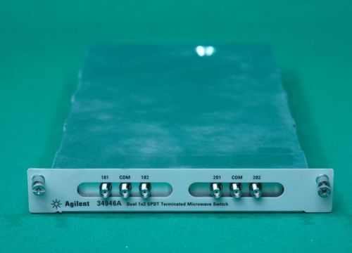Agilent 34946A 34980A for Dual 1x2SPDT Terminated Microwave Switch Module