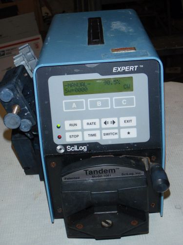 SciLog Expert Peristaltic Laboratory Pump Unit Module +Tandem 1081 Head