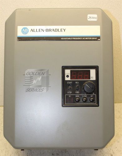 Allen-Bradley AB-1234 Adjustable Frequency AC Motor Drive A 4-1.5KW